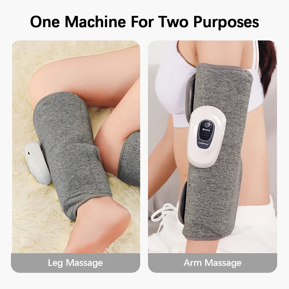 Electric Calf Massager Air Pressure Airbag Blood Circulation Leg Muscle Relaxation Massage Leg Shape Beautiful Legs Device